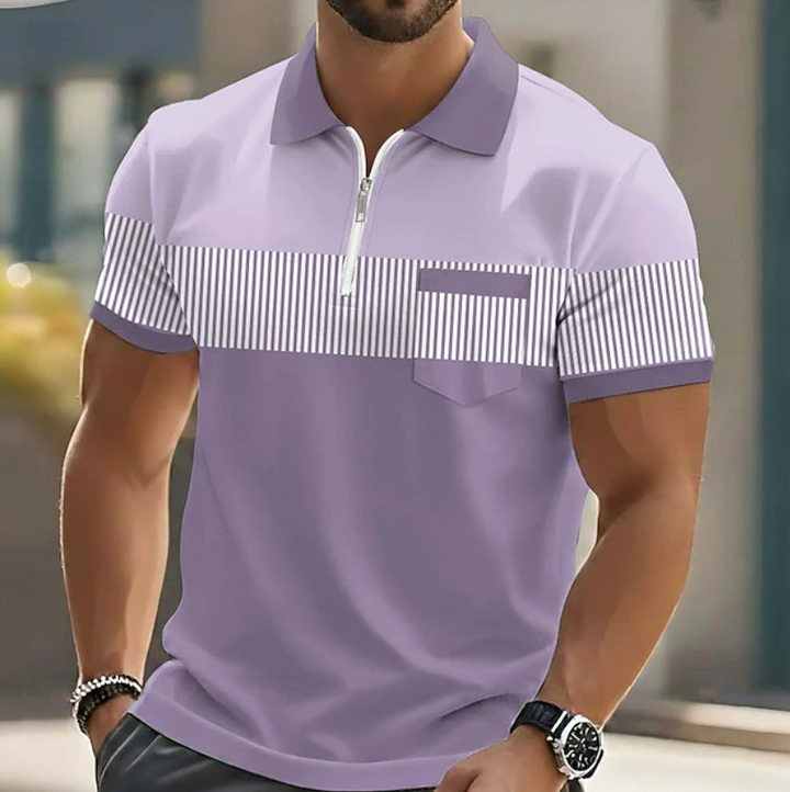 Bexford - Polo zippé, toucher doux
