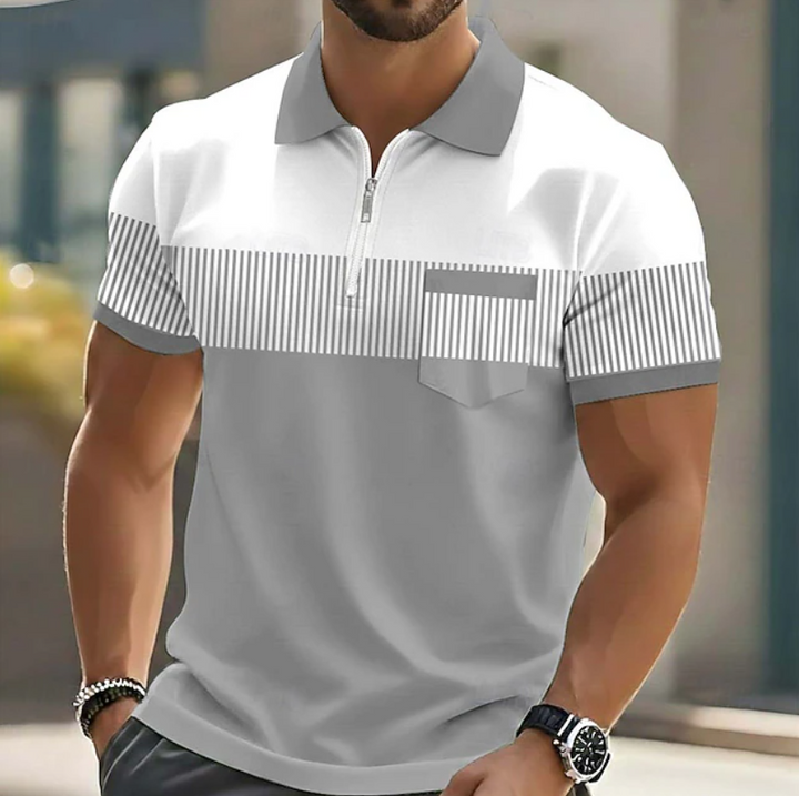 Bexford - Polo zippé, toucher doux
