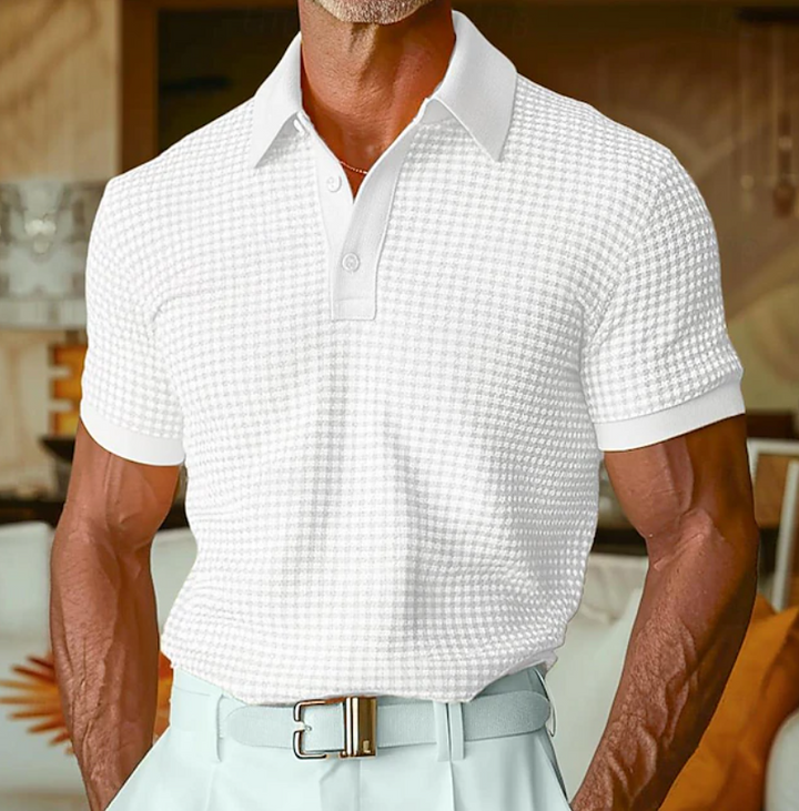Chatwin - Polo à carreaux premium