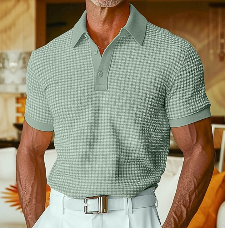 Chatwin - Polo à carreaux premium