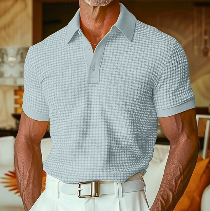 Chatwin - Polo à carreaux premium