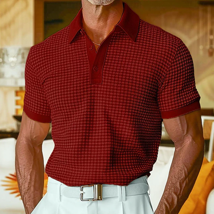 Chatwin - Polo à carreaux premium