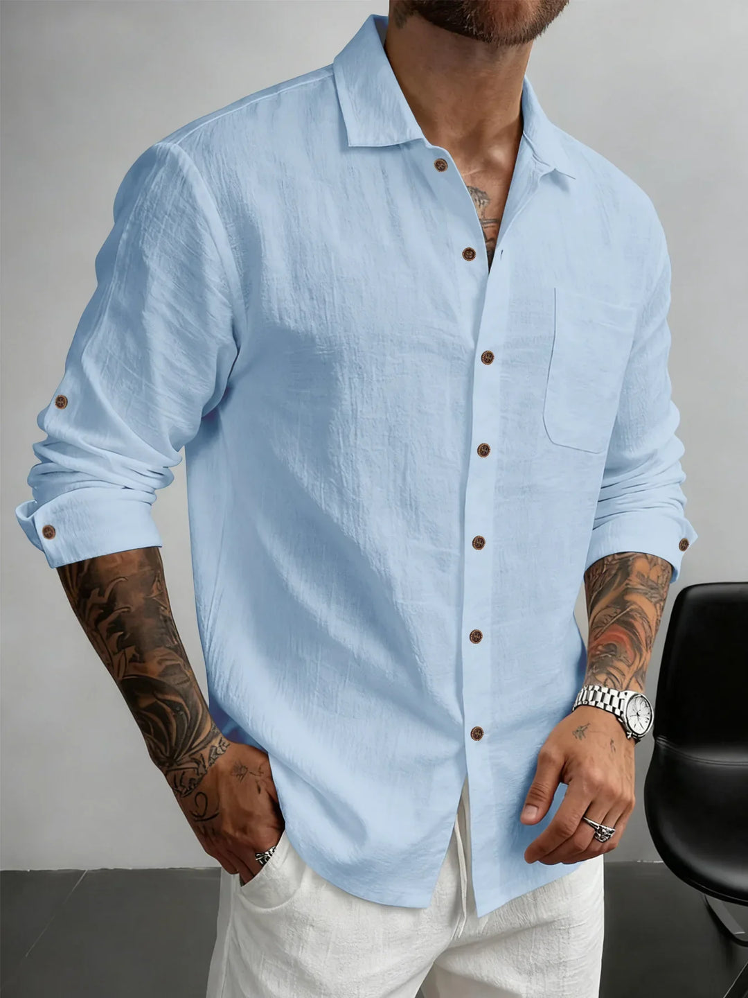 Clayton - Chemise d'été aérée