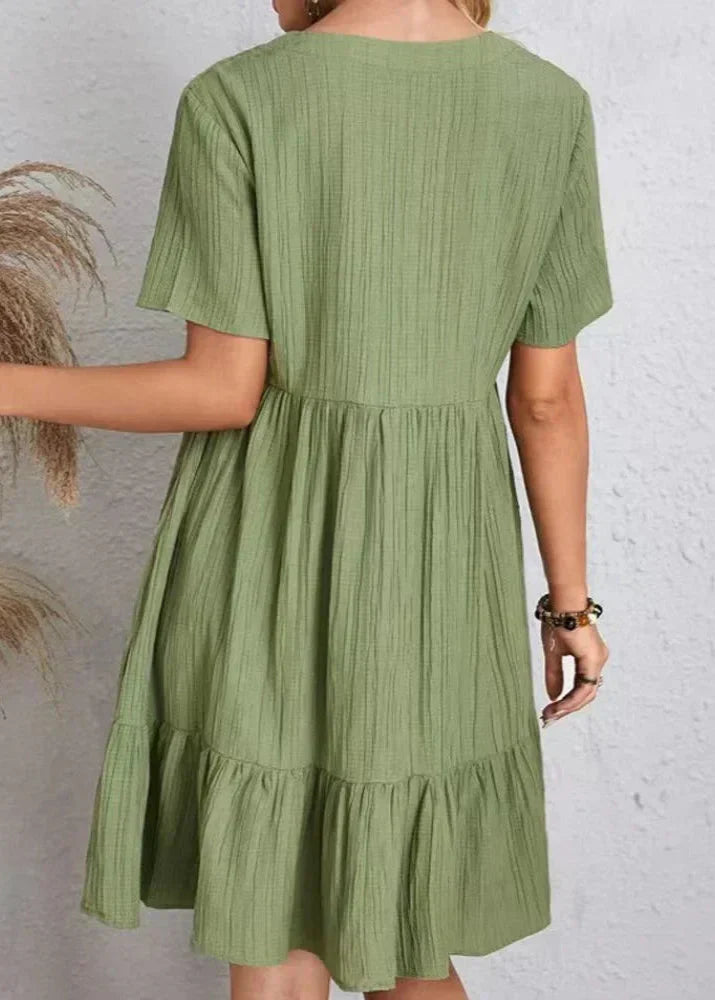 Flavia - Robe fluide à étages