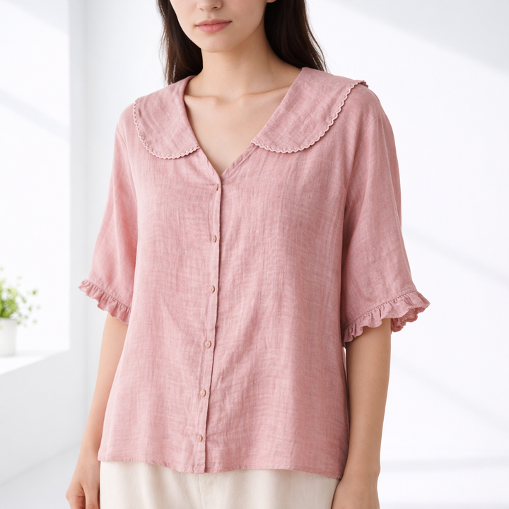 Ceryssa - Blouse au toucher doux