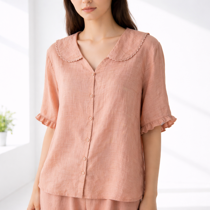 Ceryssa - Blouse au toucher doux