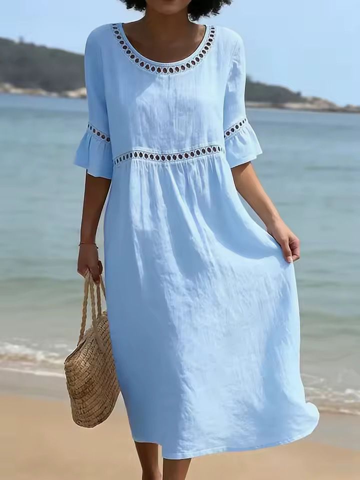 Devina - Robe longue aérienne