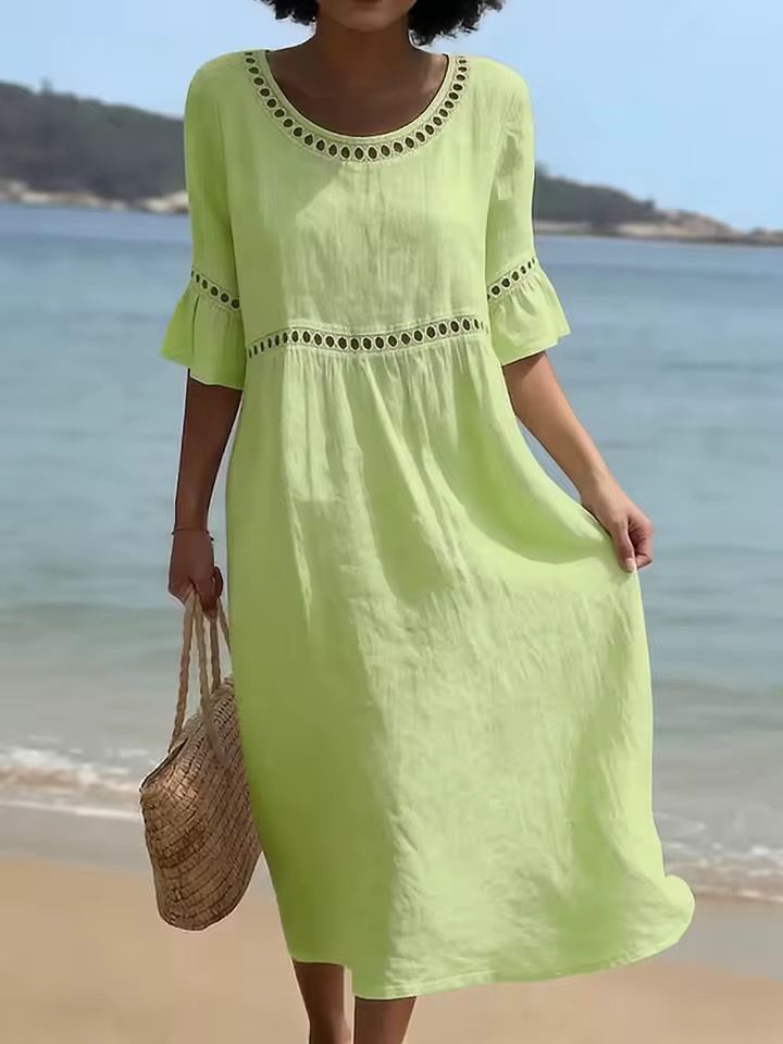Devina - Robe longue aérienne