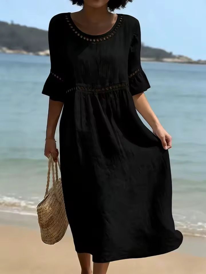 Devina - Robe longue aérienne