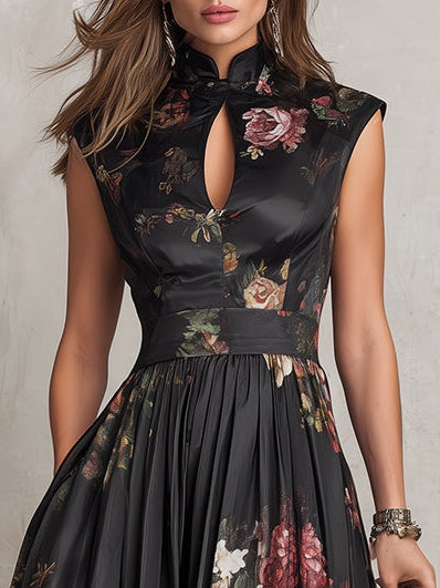 Astoria - Robe midi brillante