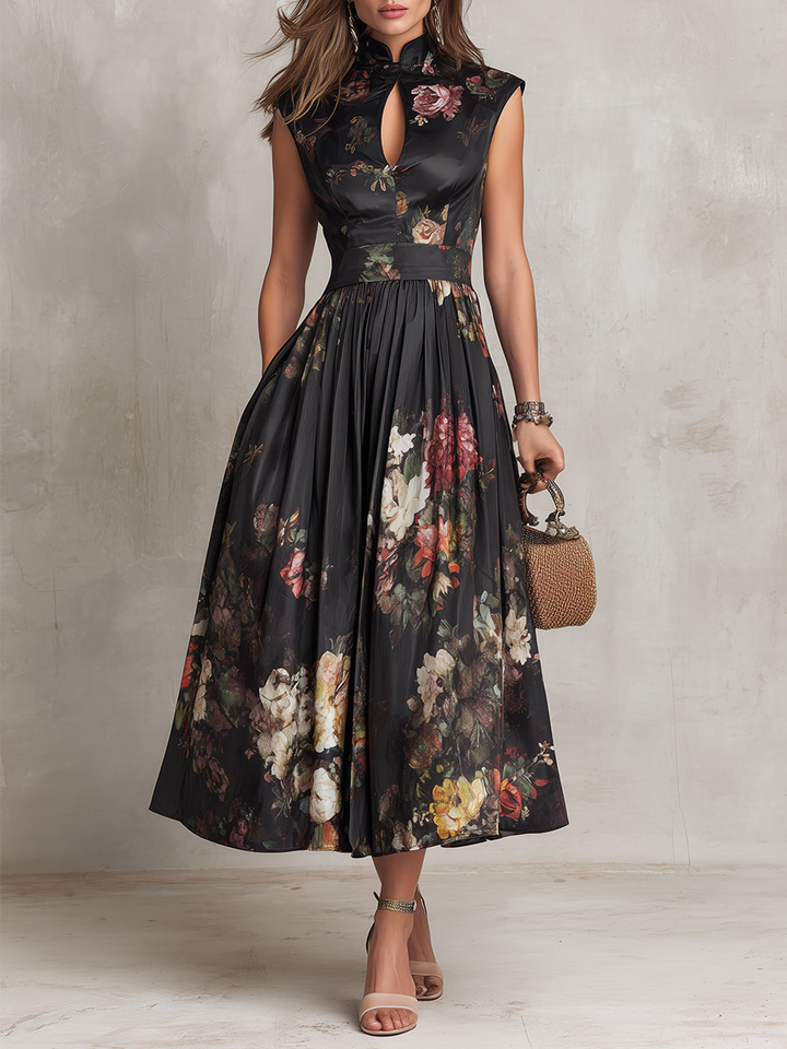 Astoria - Robe midi brillante
