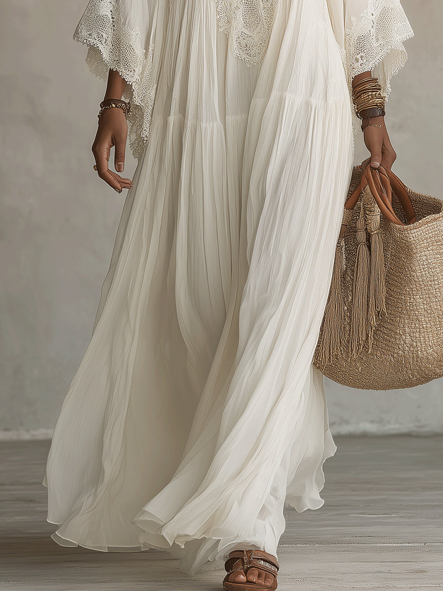 Euloria - Robe estivale plissée et légère