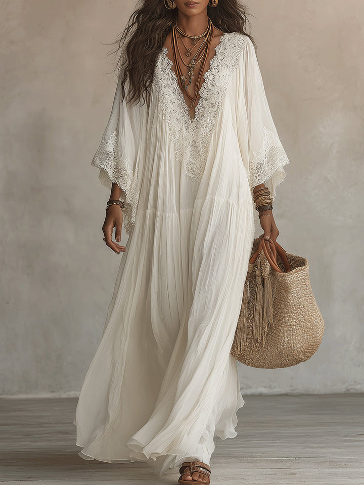 Euloria - Robe estivale plissée et légère