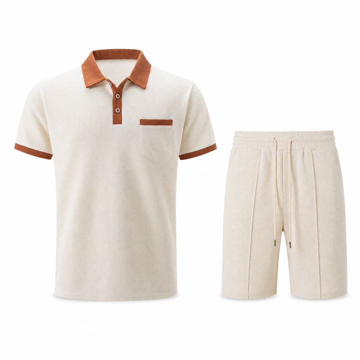 Huxford - Ensemble polo doux au toucher