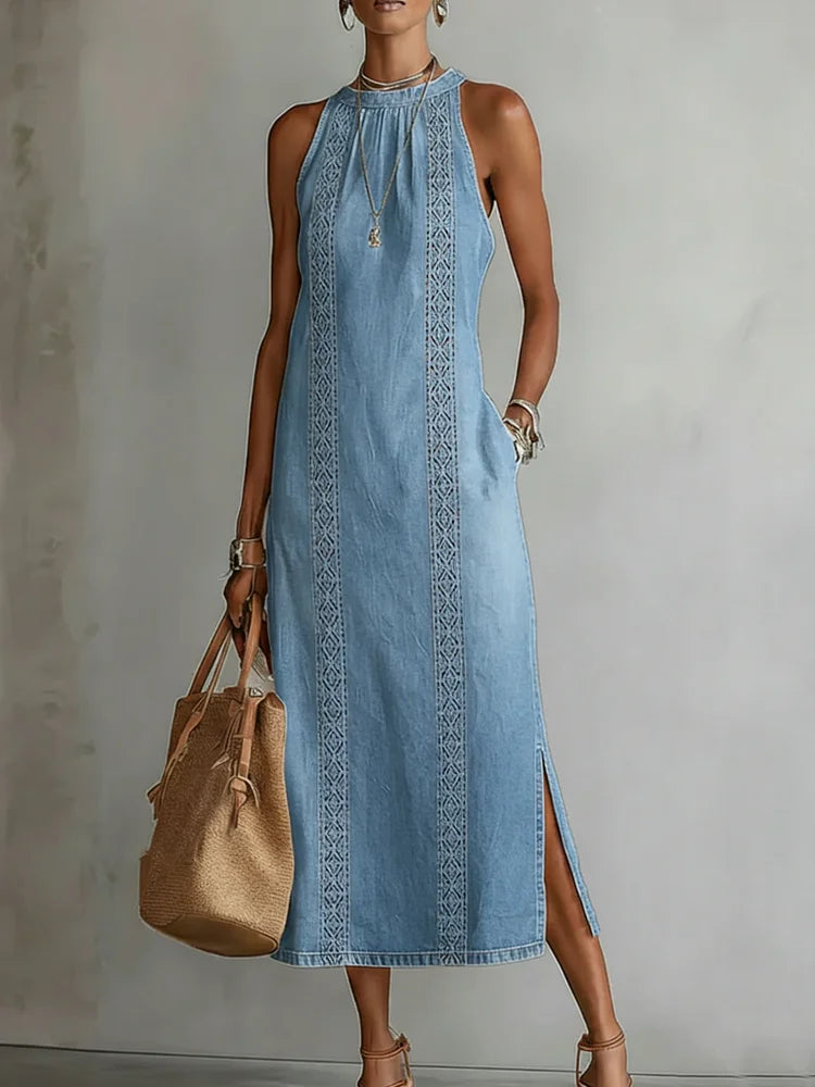 Lilias - Robe vintage au toucher doux