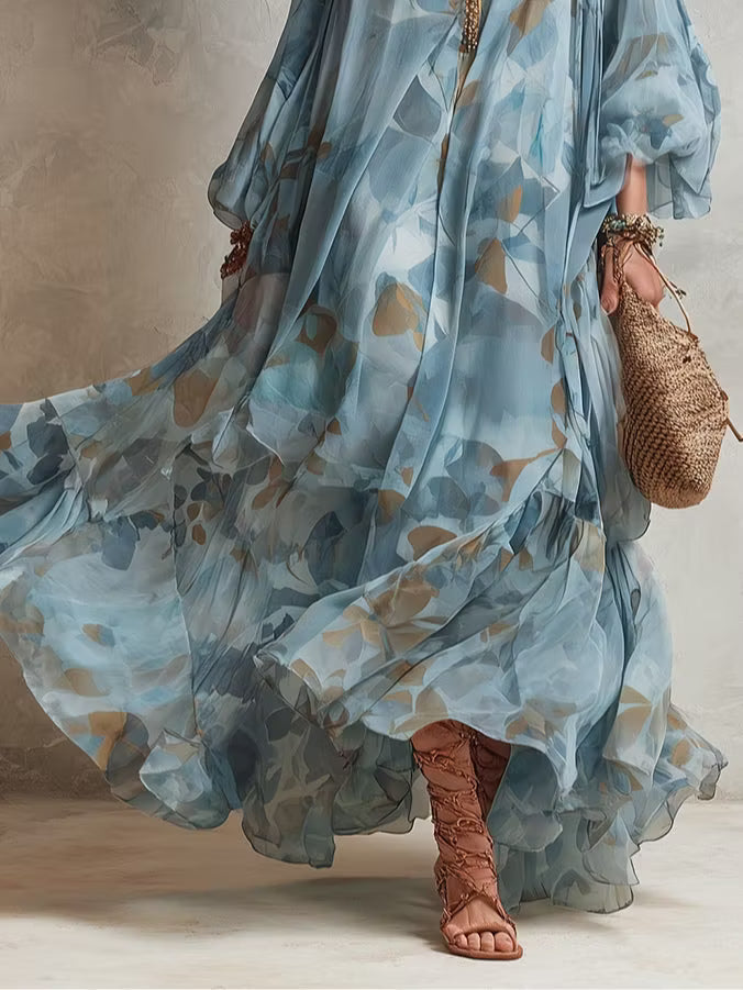 Elouisa - Robe longue lourde
