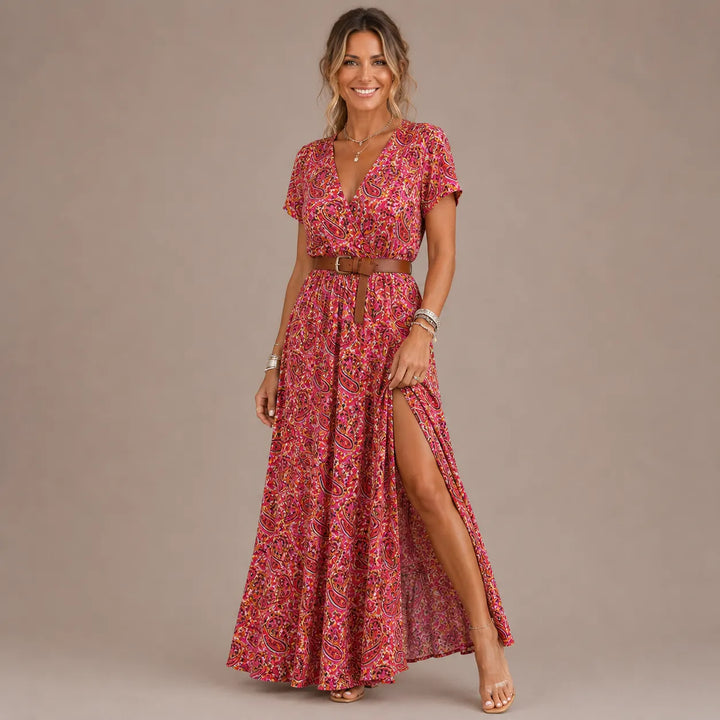 Helisara - Robe longue bohème aérienne