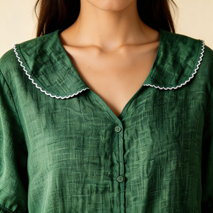 Ceryssa - Blouse au toucher doux