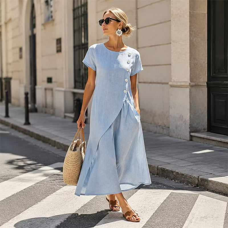Hestelle - Robe d'été raffinée