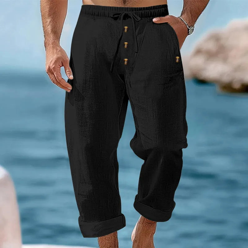 Seymour - Pantalon estival à cordon de serrage