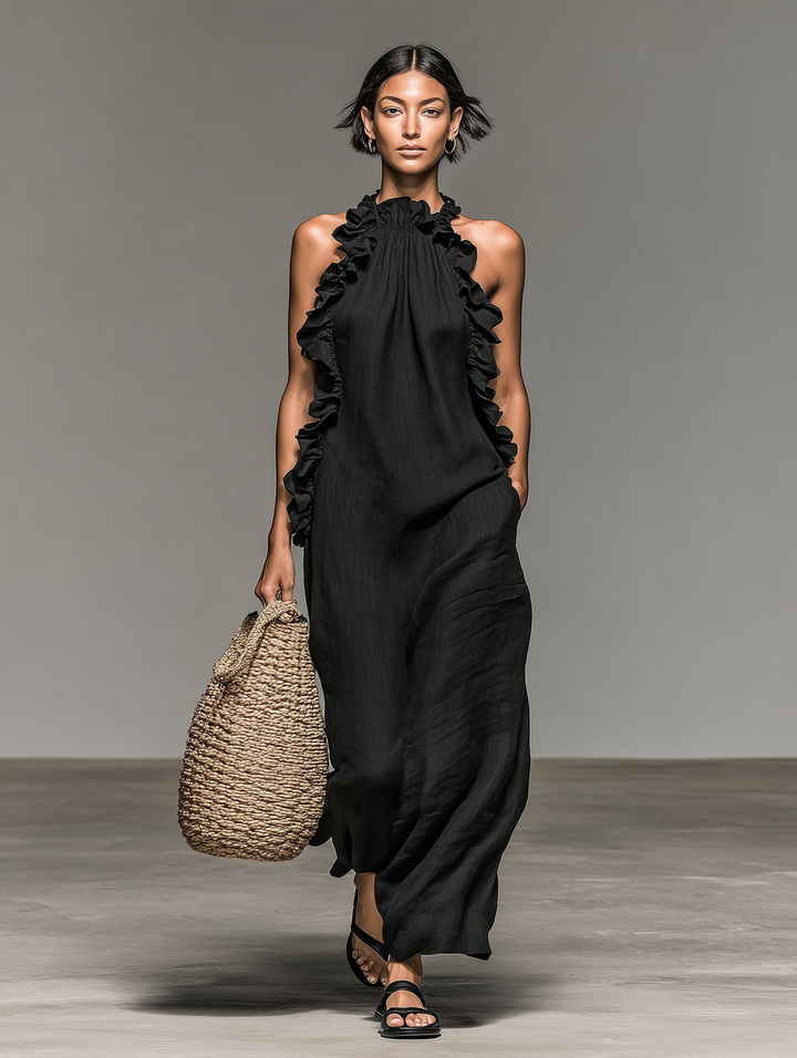 Vionessa - Robe longue au toucher doux