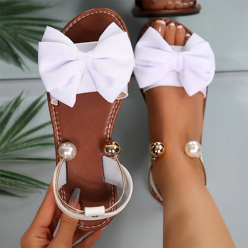 Elinette - Sandales de luxe à enfiler