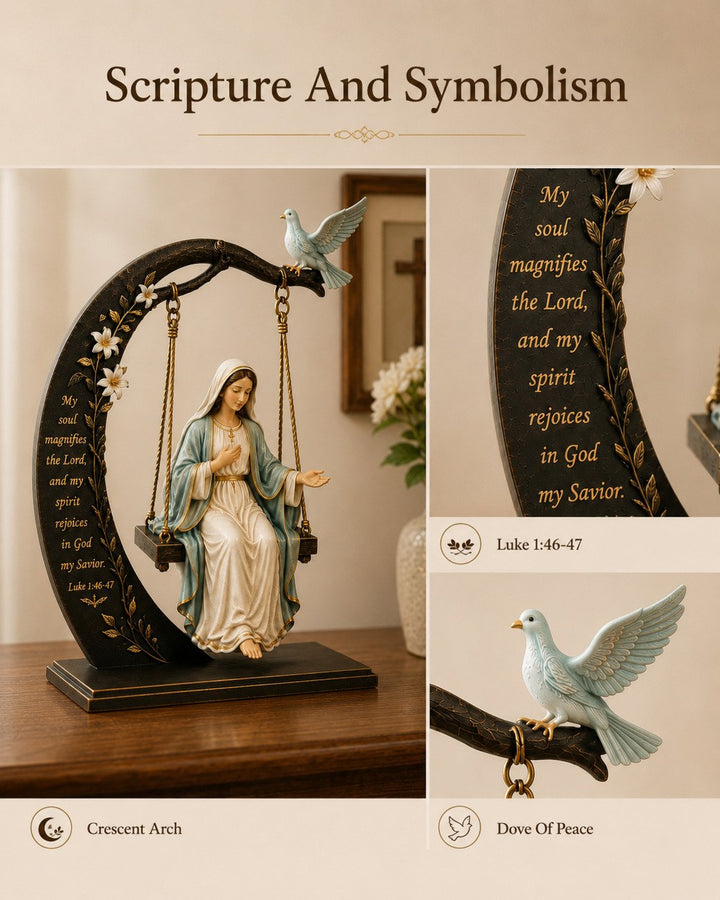 Calienne - Sculpture de table Notre-Dame Swing