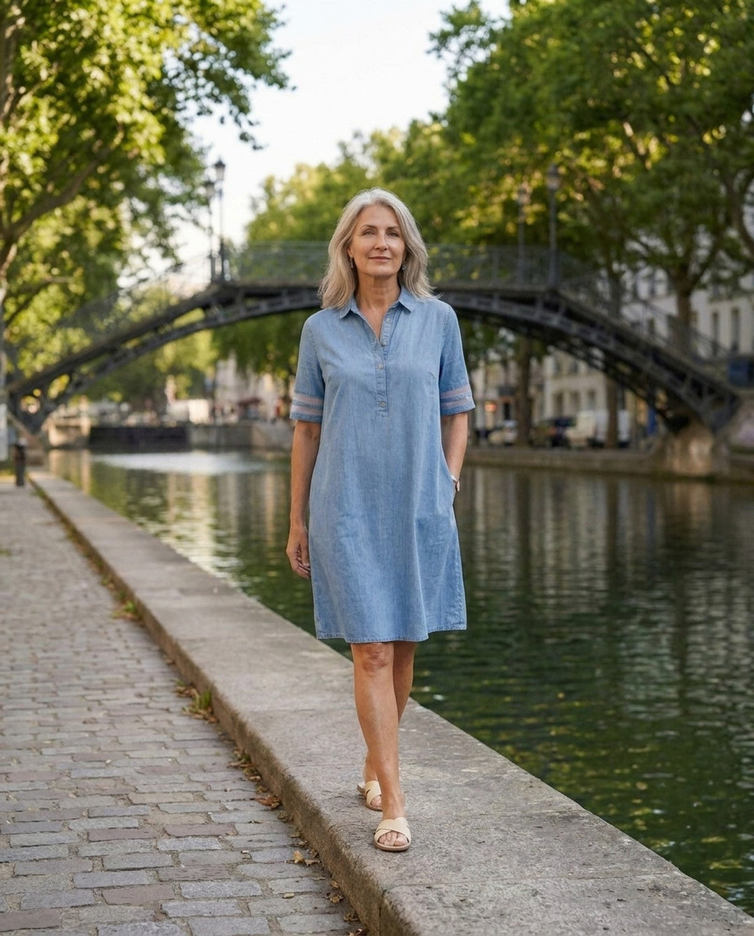 Corinna - Robe trapèze légère