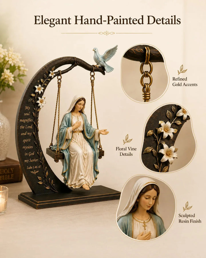 Calienne - Sculpture de table Notre-Dame Swing
