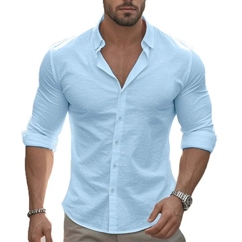 Harcroft - Chemise légère en lin