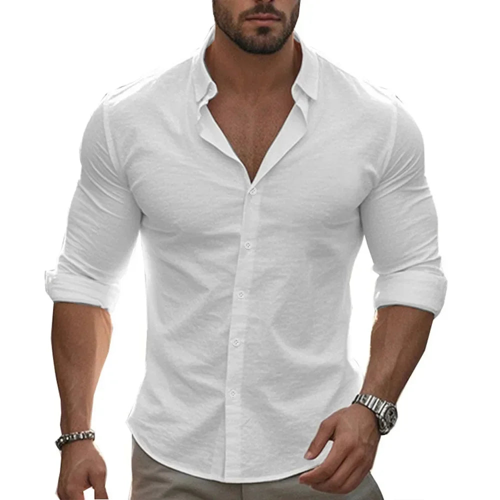 Harcroft - Chemise légère en lin