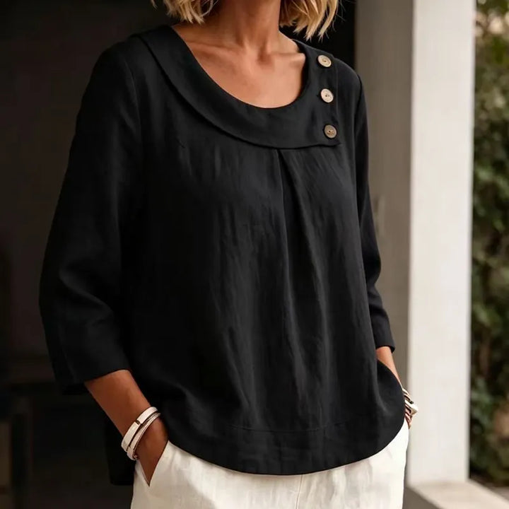 Brionelle - Blouse en lin au toucher doux