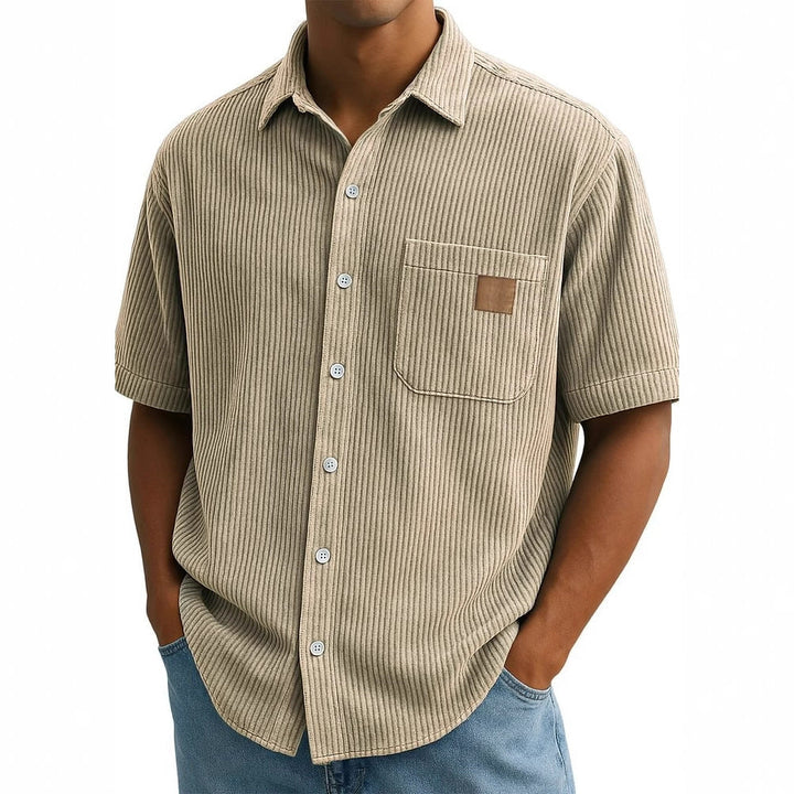 Anwick - Chemise côtelée douce