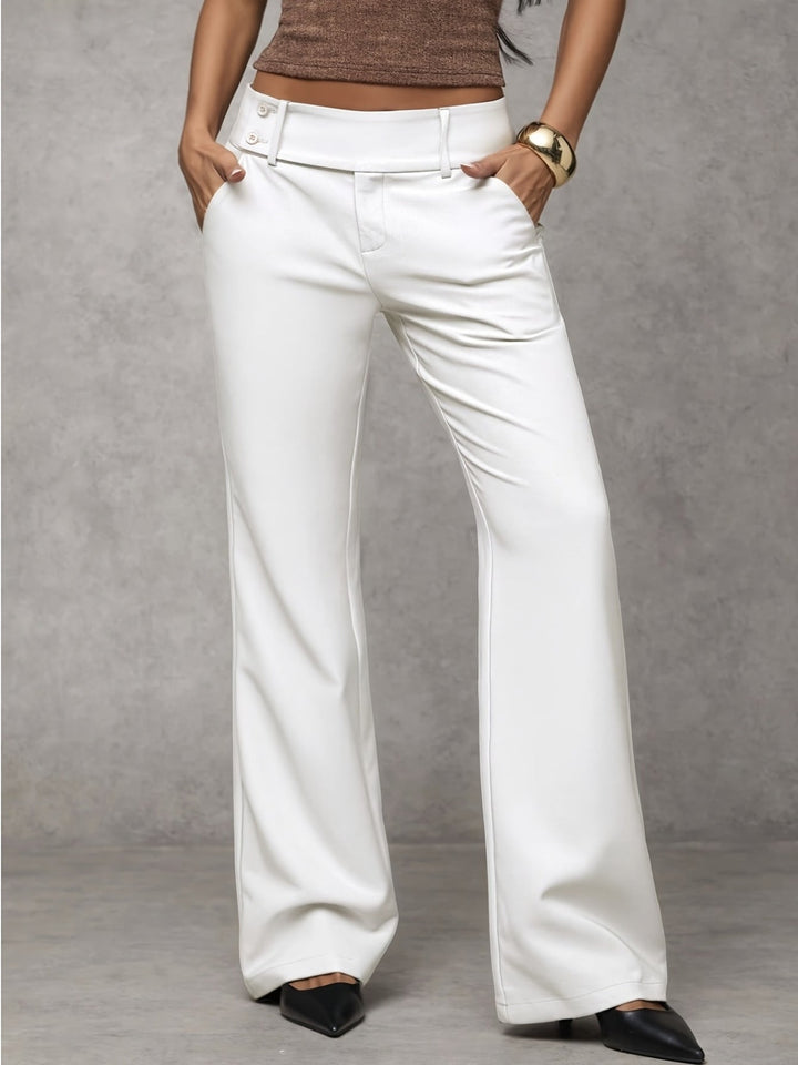 Venetia - Pantalon ample taille haute aérien
