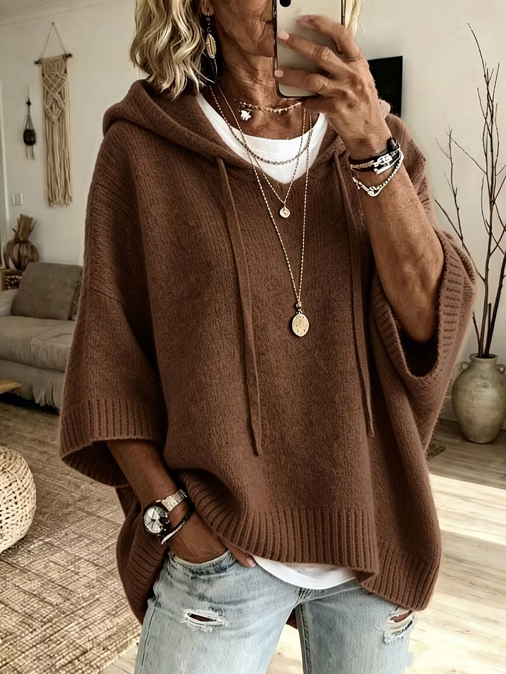 Zoralisse - Sweat à capuche oversize et confortable