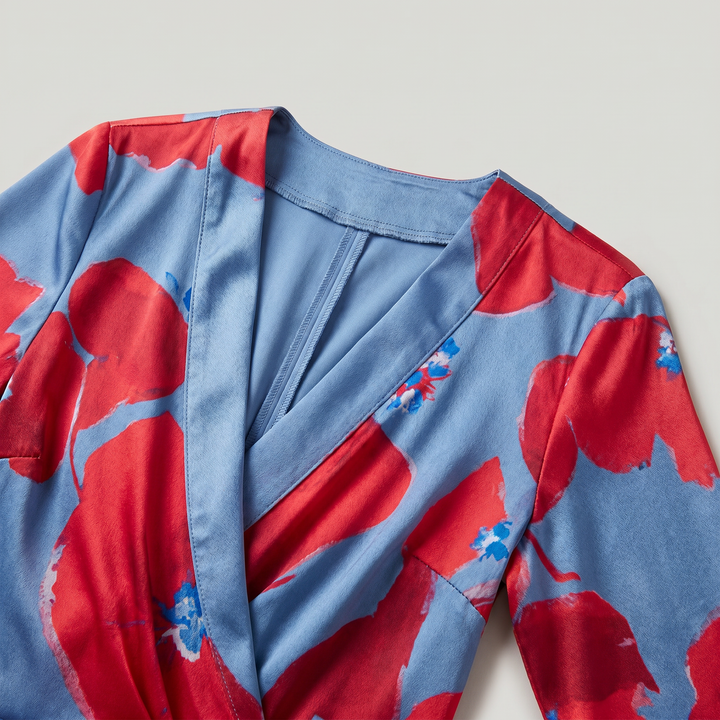 Floriana - Robe longue au toucher doux