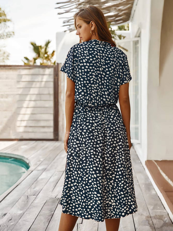 Novella - Robe midi décontractée à boutons sur le devant