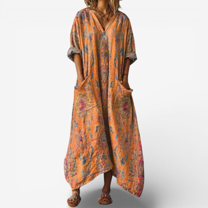 Noelisse - Robe longue artistique