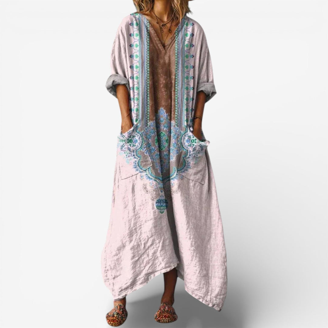 Noelisse - Robe longue artistique