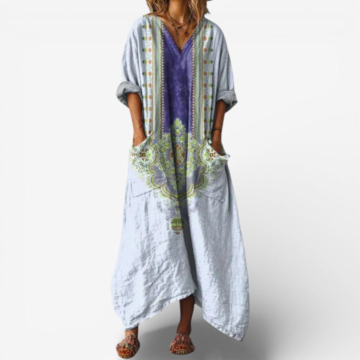 Noelisse - Robe longue artistique