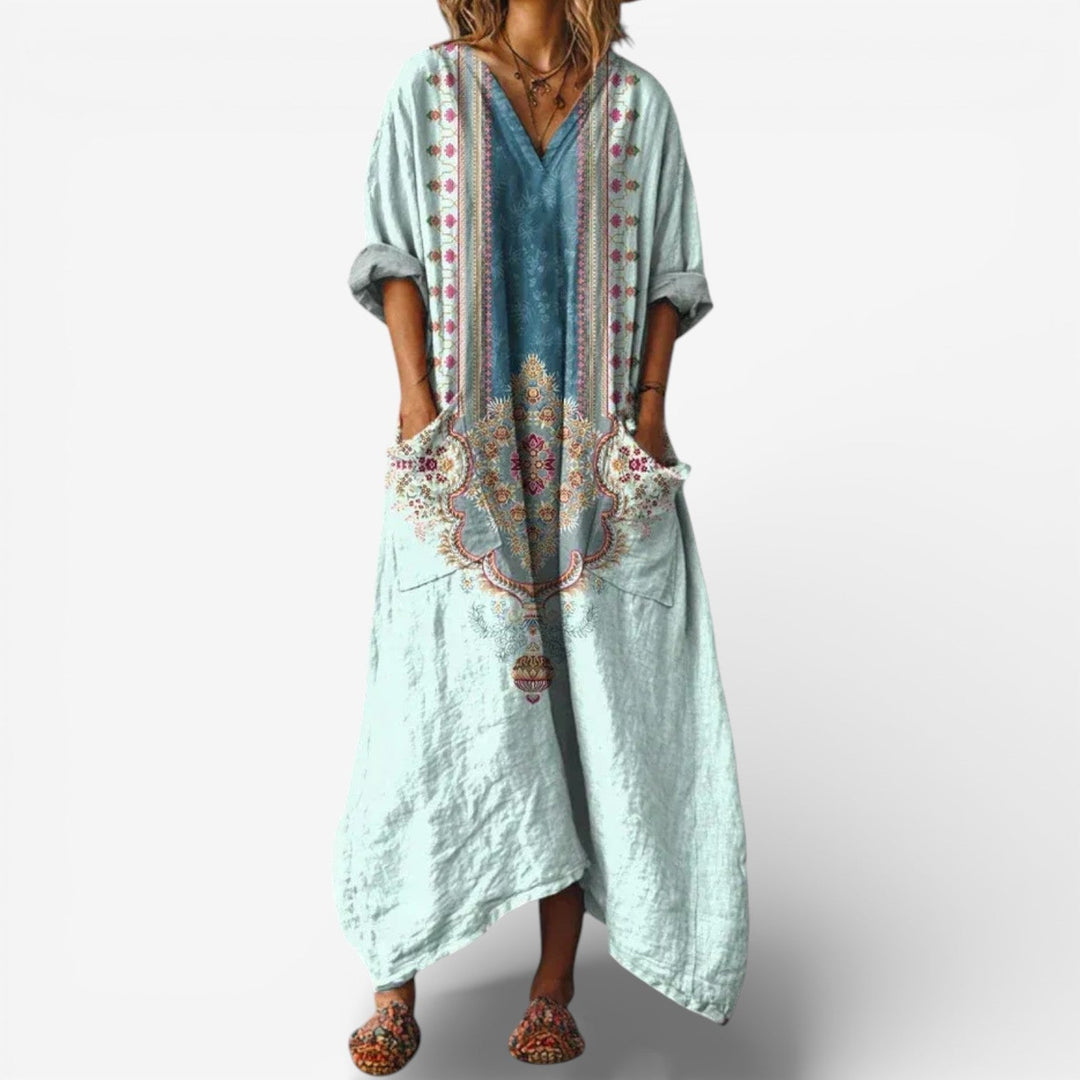 Noelisse - Robe longue artistique