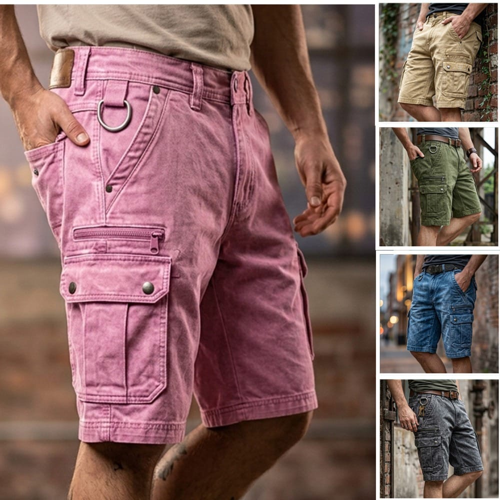 Tyrone - Short cargo robuste