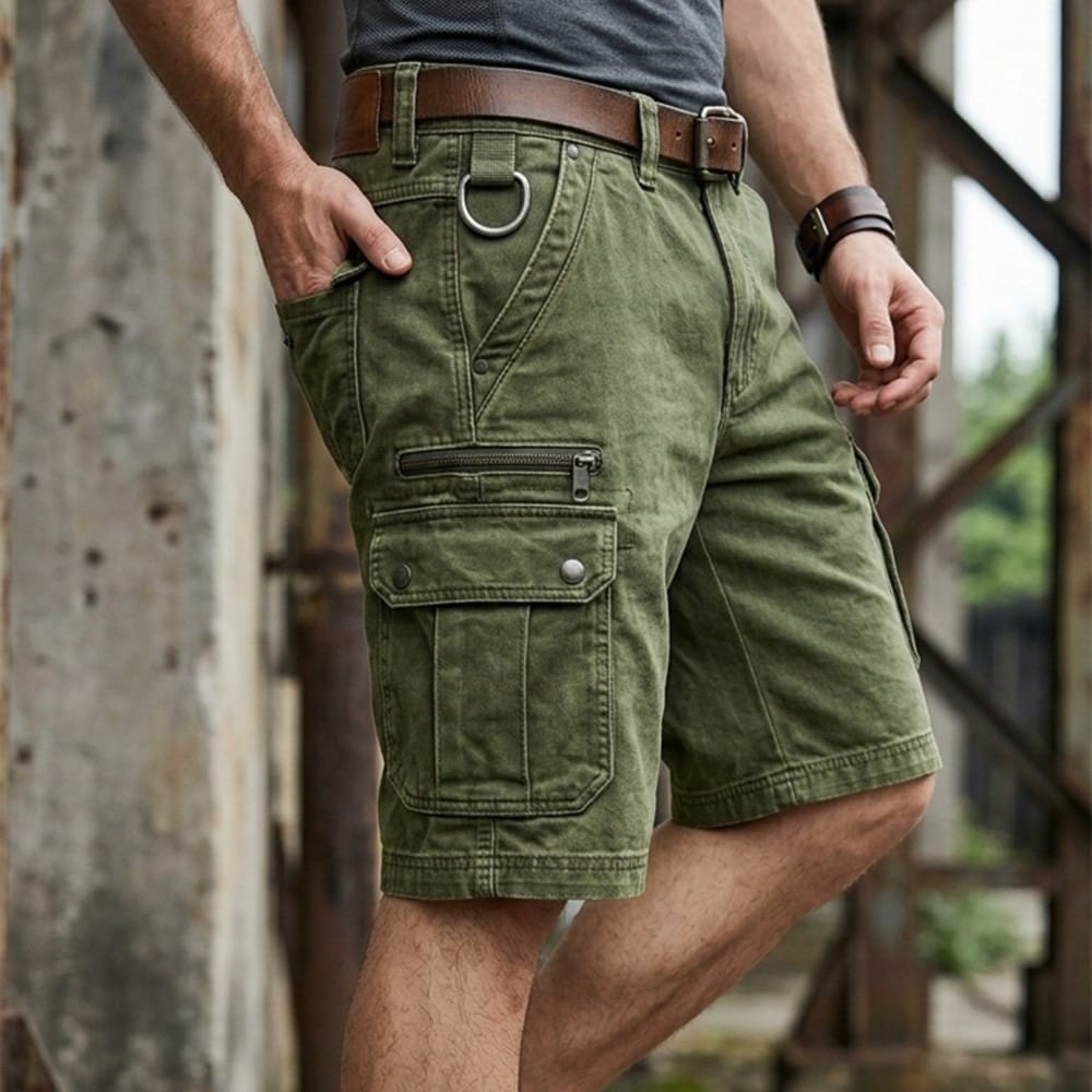 Tyrone - Short cargo robuste