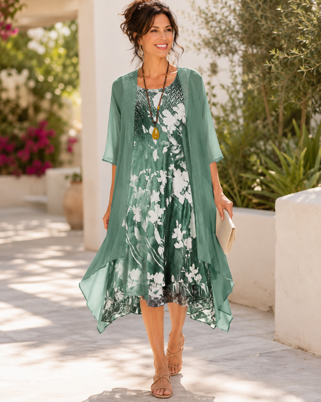 Evora - Robe de cérémonie vaporeuse
