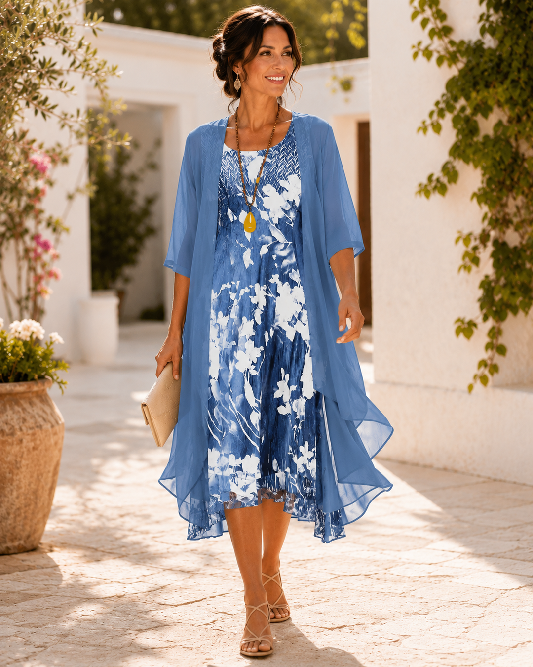Evora - Robe de cérémonie vaporeuse