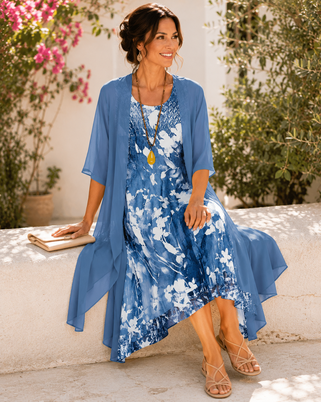 Evora - Robe de cérémonie vaporeuse