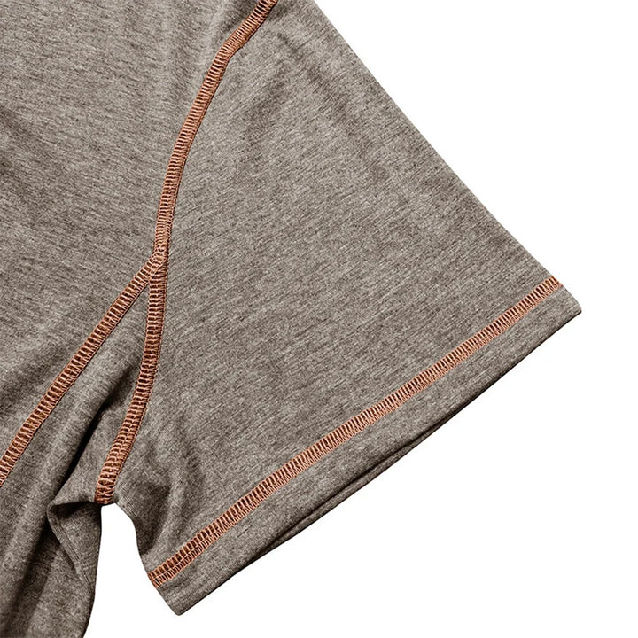 Bardwell - T-shirt Henley au toucher doux
