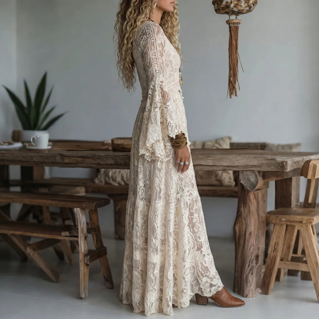 Lucasta - Robe longue bohème haut de gamme
