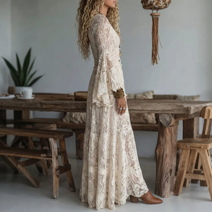 Lucasta - Robe longue bohème haut de gamme