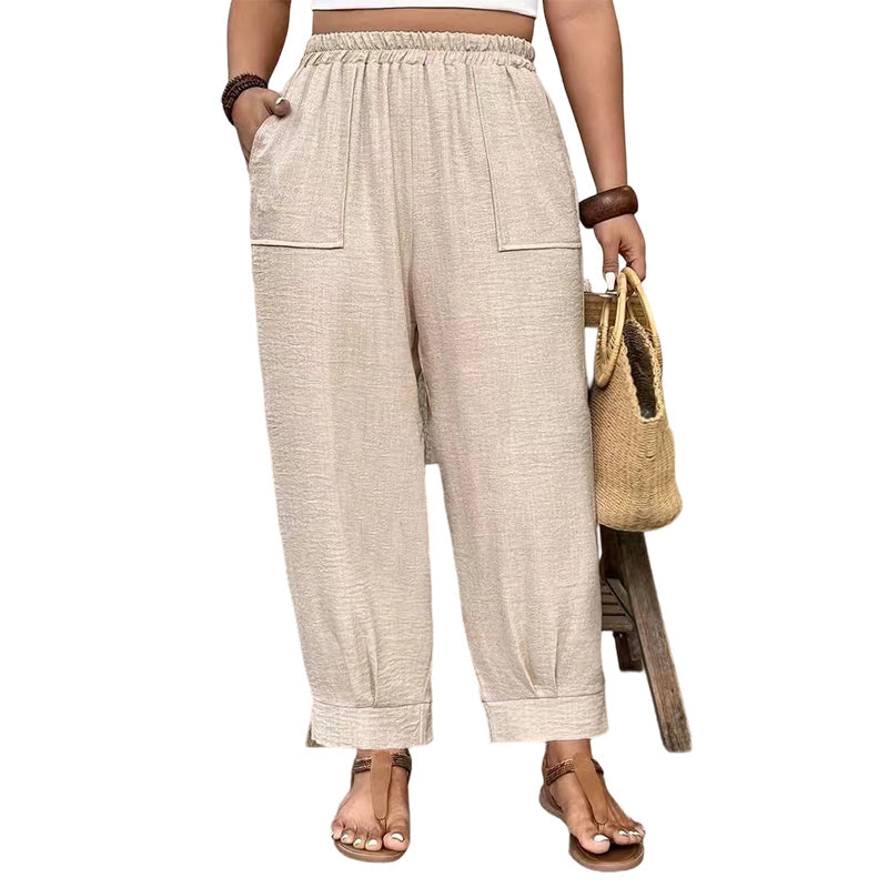 Perdita - Pantalon large au toucher doux